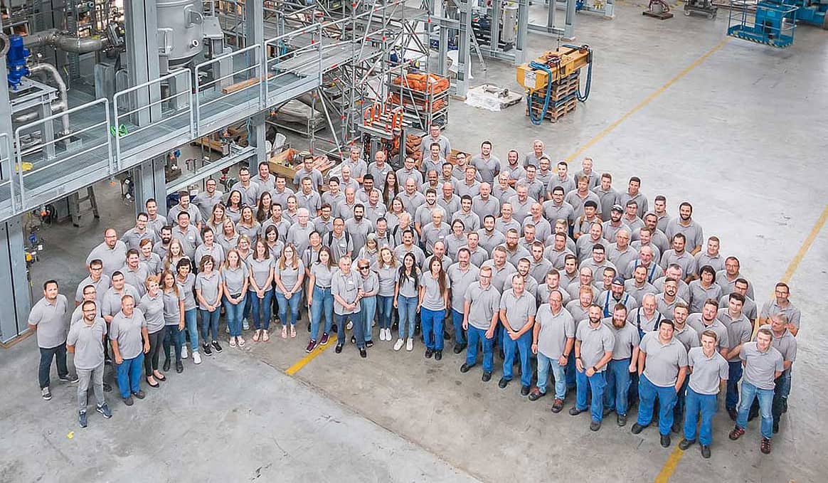 VTA team on manufacturing floor